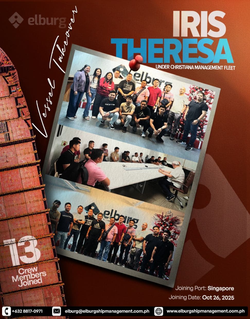 News Article - Vessel Takeover Iris Theresa Image